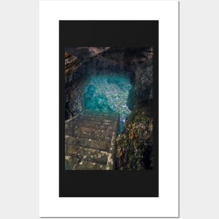 Underwater Cave Posters and Art